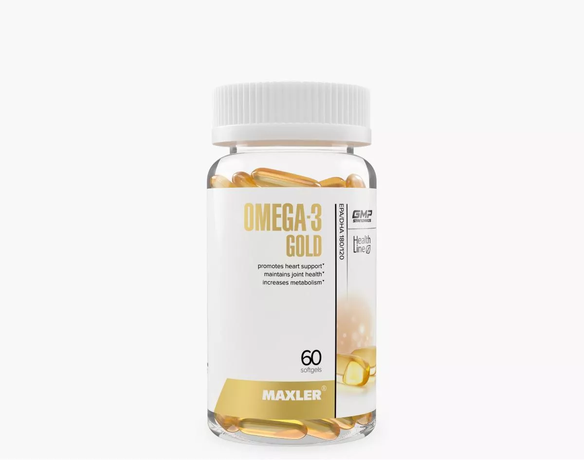 Maxler Omega-3 Gold 60 softgels 