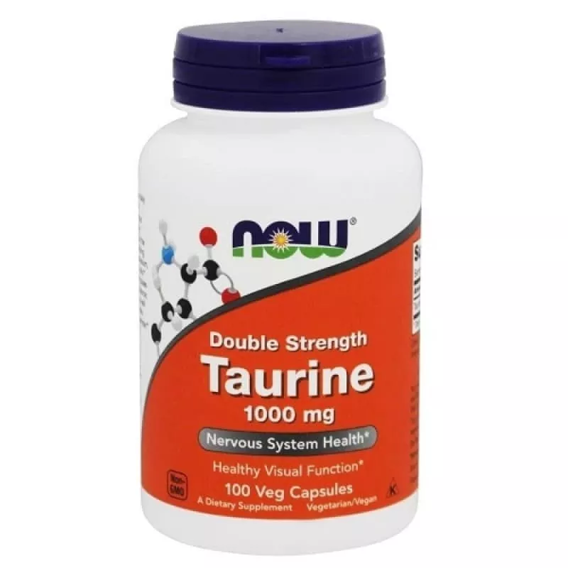 NOW Taurine 1000mg 250 vcaps