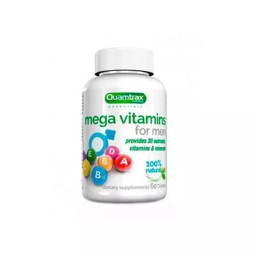 Quamtrax - Mega Vitamins For Men 60t