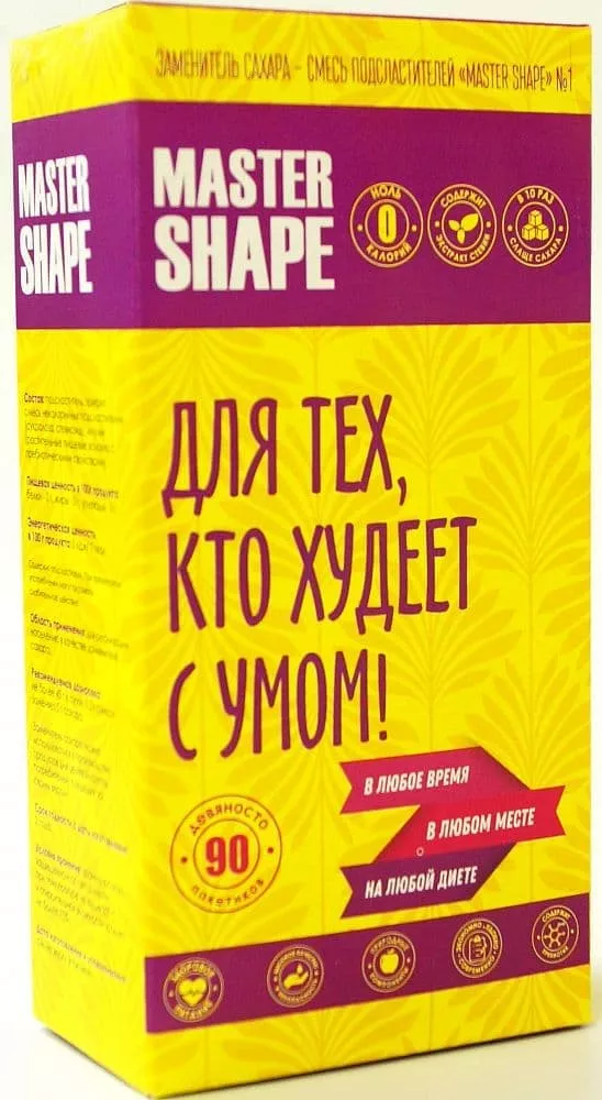 Fit Parad Заменитель Сахара Master Shape №1 45g
