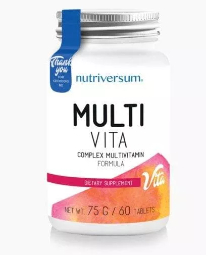 Nutriversum MULTI Vita 75g 60 tabs