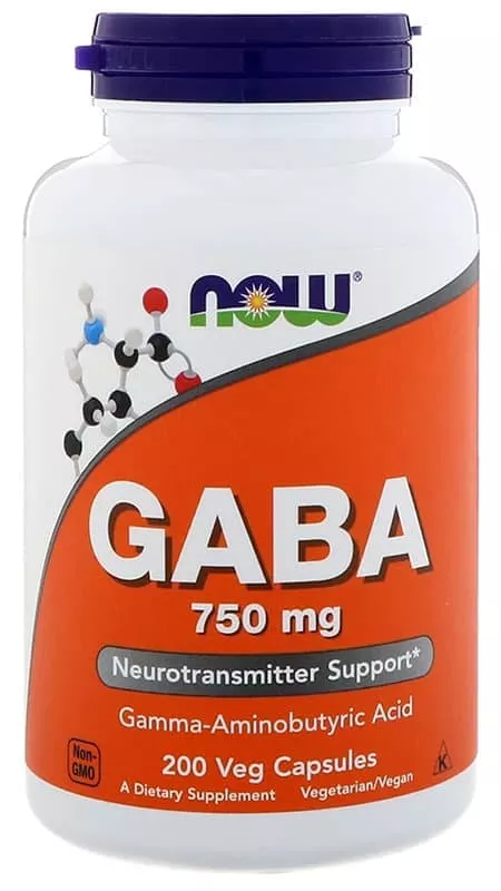 Now GABA 750mg 200 caps