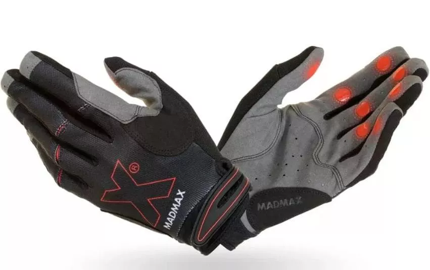 MadMax Перчатки "Crossfit" MXG103\BK-Red