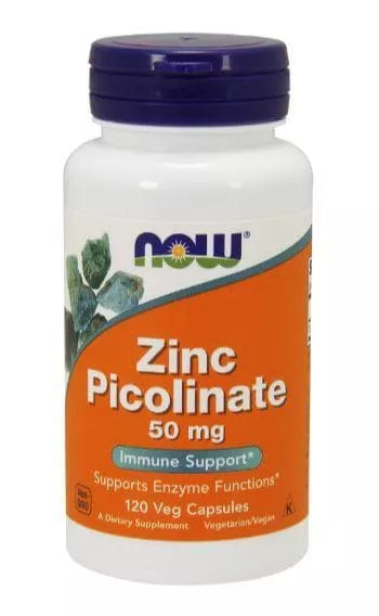 NOW Zinc Picolinate 50 mg 250 caps