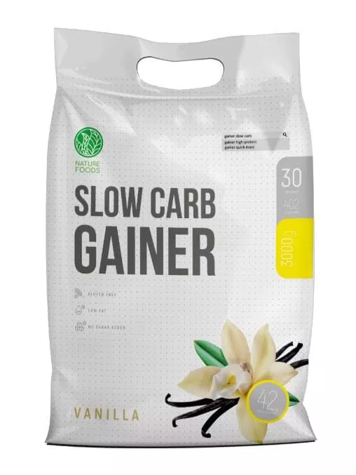Nature Foods Slow Carb Gainer 3000g (Пакет)