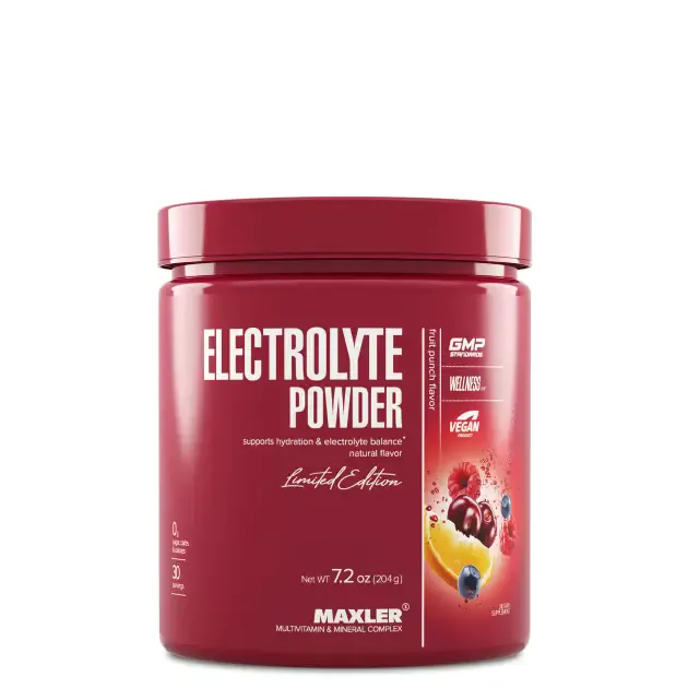 Maxler Electrolyte Powder 204g can Limited Edition