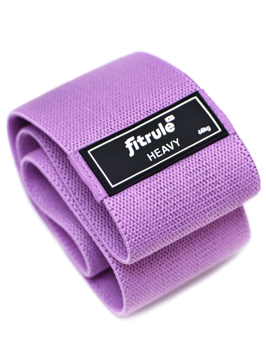 FitRule Фитнес резинка тканевая (68 кг, фиолетовая)