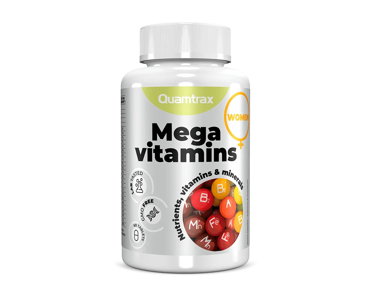 Quamtrax - Mega Vitamins For Women 60t