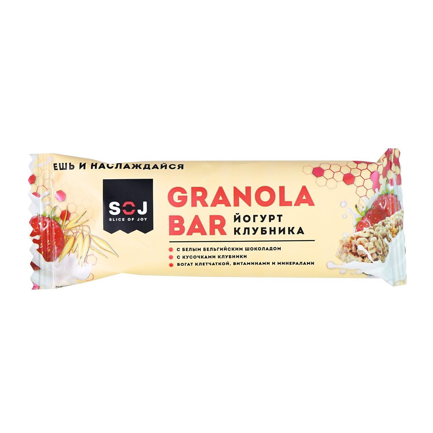 SOJ Злаковый Батончик Granola 40g
