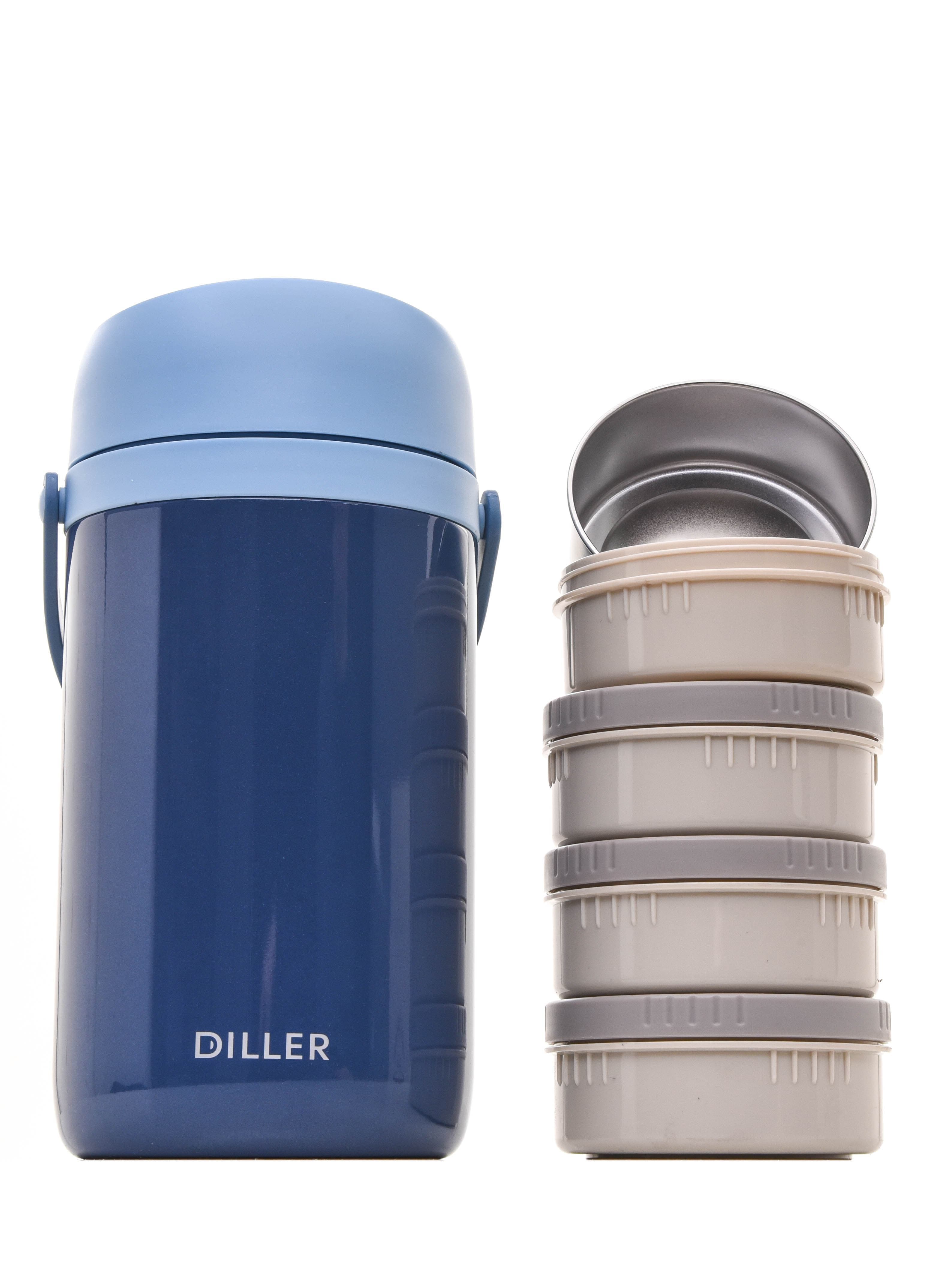 Термоконтейнер для еды Diller 8926 2400 ml (Синий)