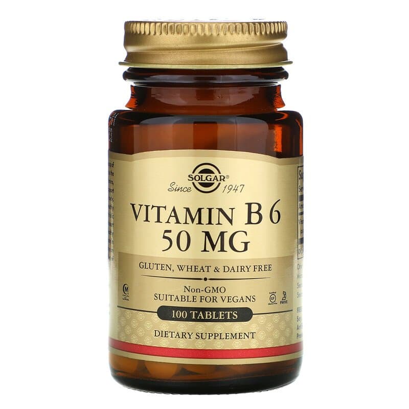 Solgar Vitamin B6 50 mg 100 tabs