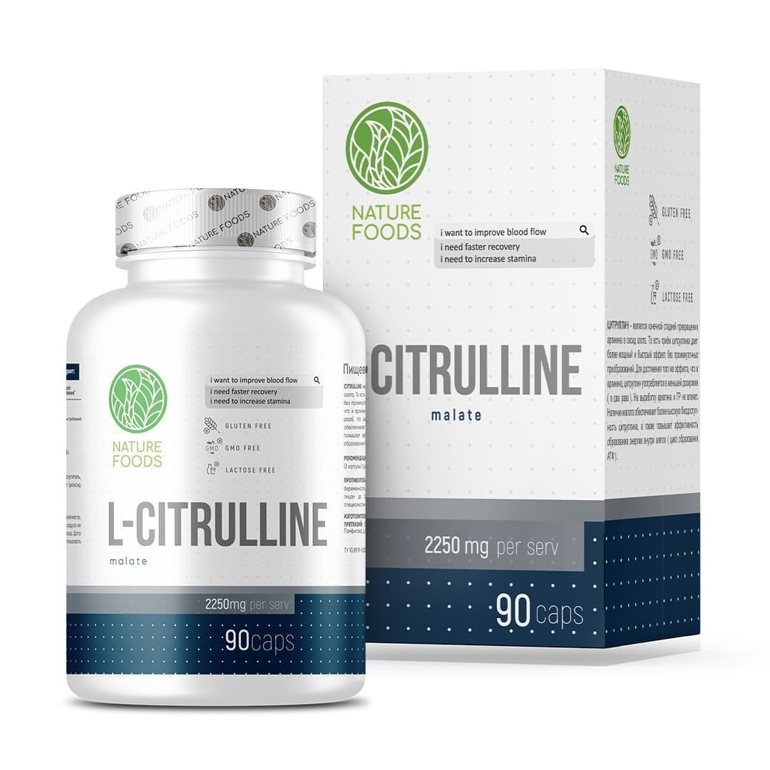 Nature Foods L-Citrulline Malate 90 caps