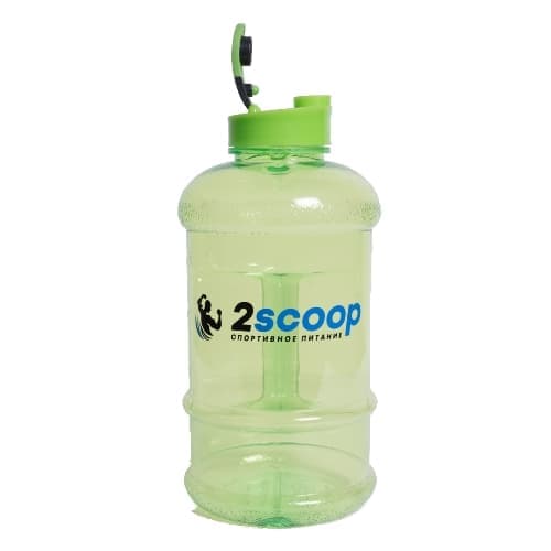 2scoop Бутыль 1.3 L крышка щелчок (Зелёный)
